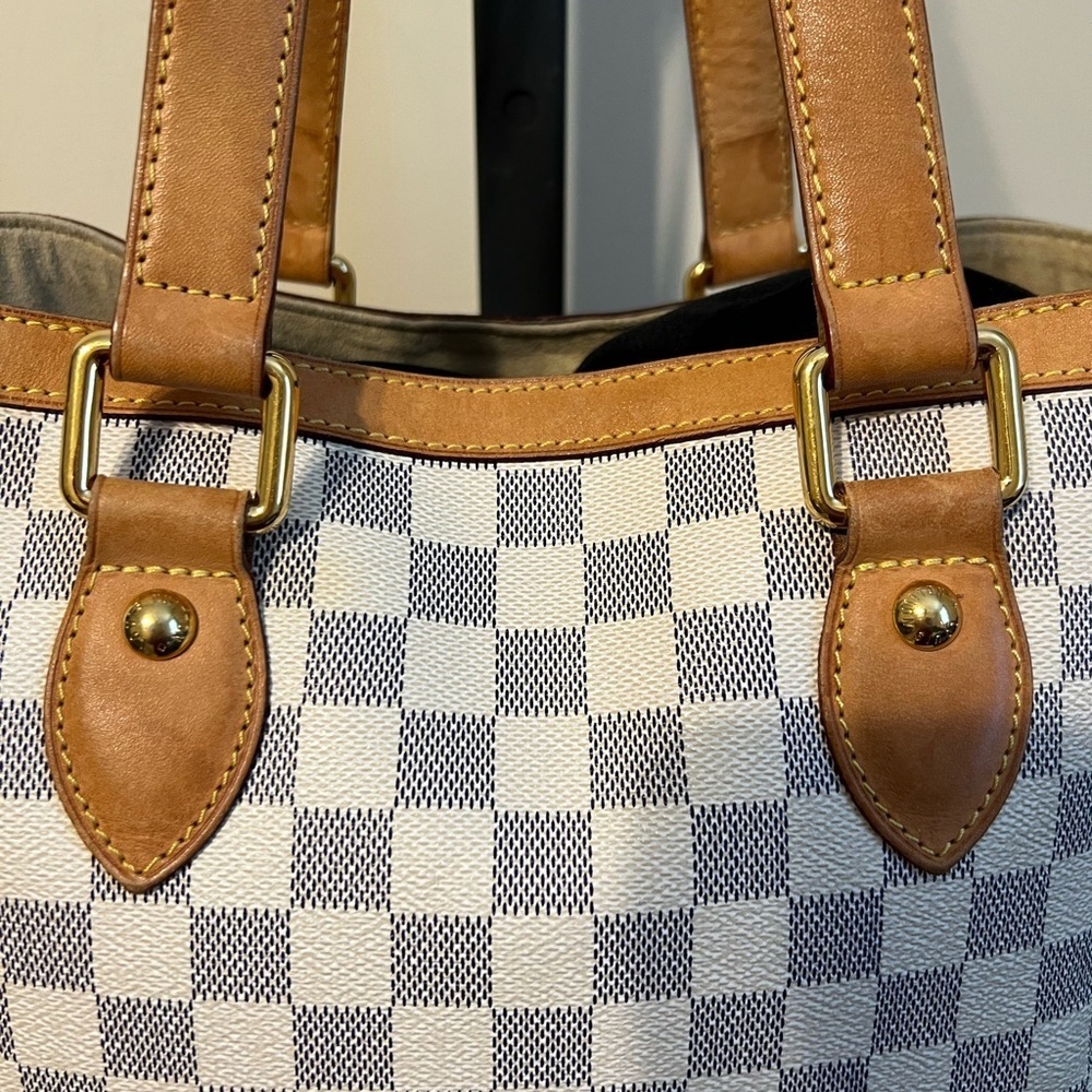 Louis Vuitton Damier Azur Hampstead Tote - Picture 4 of 14
